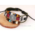 2015 design bracelet en cuir de tournesol produits chinois